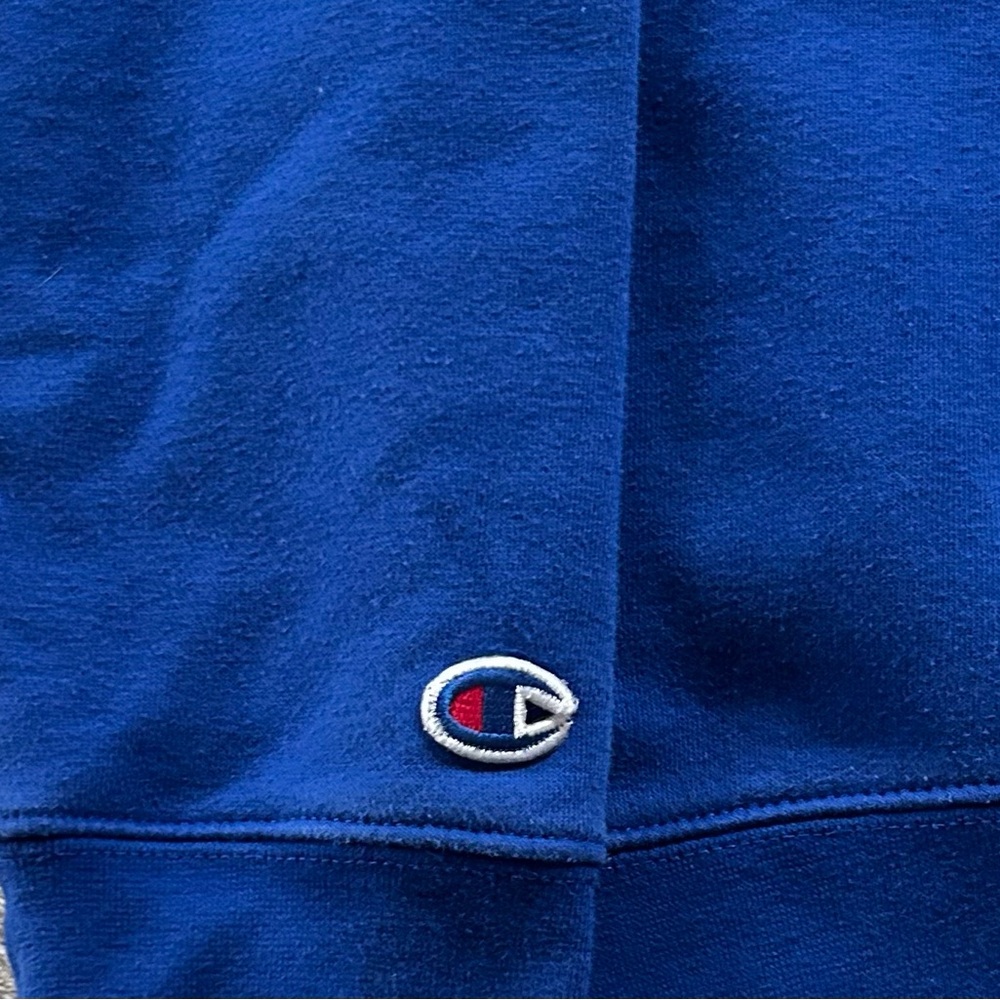 Champion Blue Hoodie (M) - Picture 4 of 6